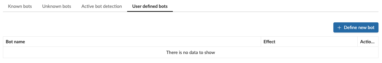 waas user defined bots
